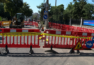 Șantier peste șantier la Poarta Crângului. Traficul, lăsat din nou la voia întâmplării